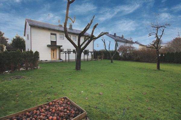 Hausansicht Garten Norden