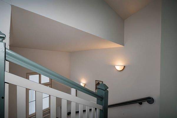 Hinab ins Erdgeschoss