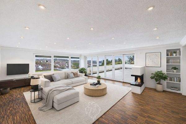 Einrichtungsbeispiel Wohnzimmer