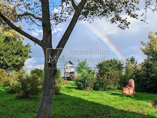 Garten Regenbogen