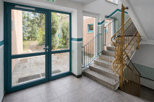 Eingangsbereich Bestandsgebäude