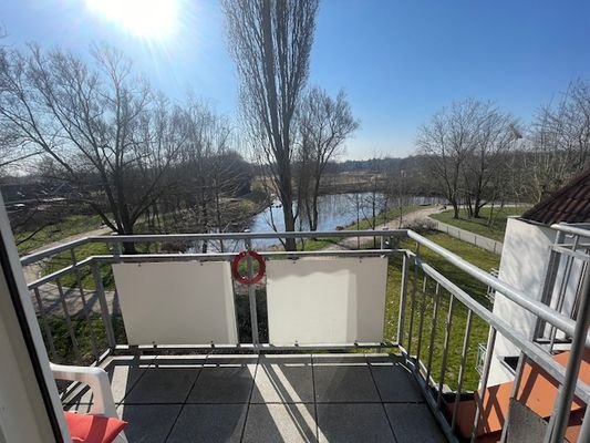 Balkon mit Blick