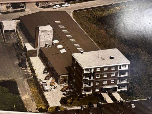 Drohnenbild nach Fertigstellung 1972