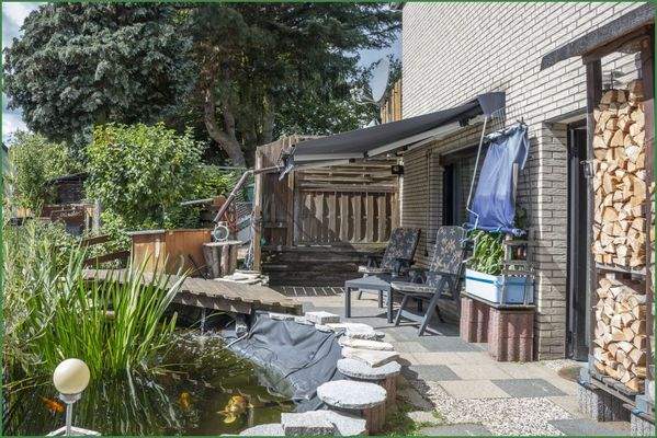 Süd-Terrasse - Separater Wohnbereich