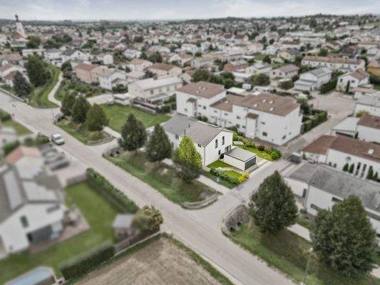 Luftaufnahme Wohngebiet