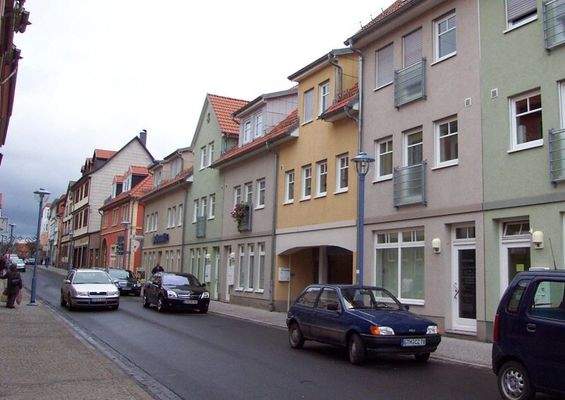 Ausfahrt in der Mönchelsstr.