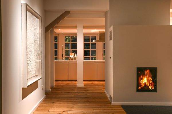 Abendstimmung Wohnzimmer