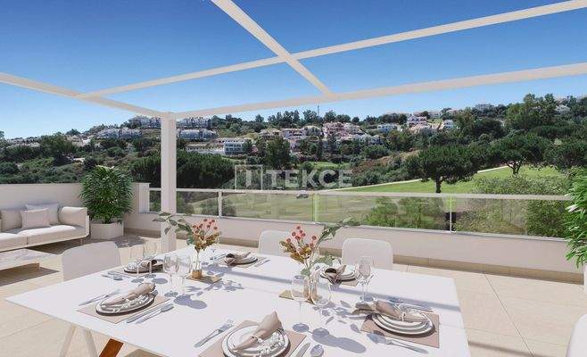 Sea View Apartments with Large Terraces in Mijas Malaga