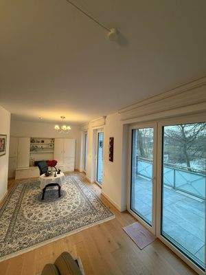 Blick auf den Balkon