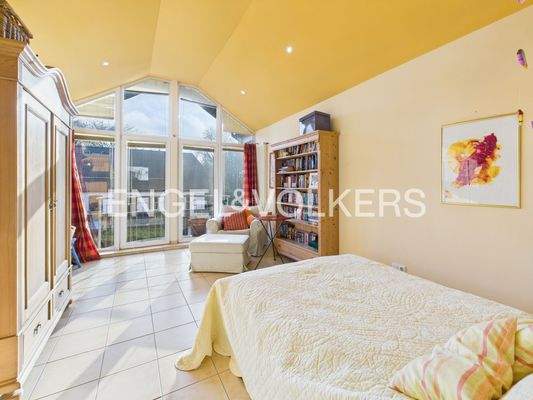 Schlafzimmer im Dachgeschoss