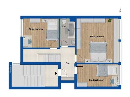 Grundriss 2. Obergeschoss