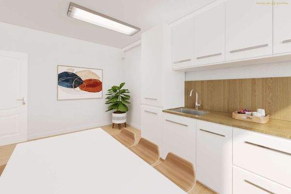 OG - Sozialraum/Teeküche - animiert