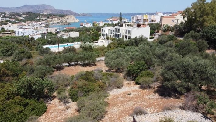 Kreta, Almyrida: Grundstück zu verkaufen in Strandnähe