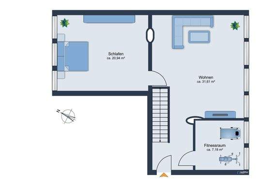 Grundriss Dachgeschoss