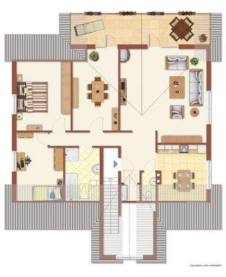 Grundriss Obergeschoss