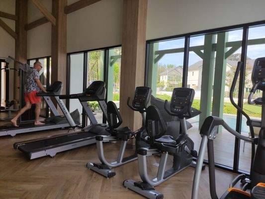 Fitnesscenter in der Anlage