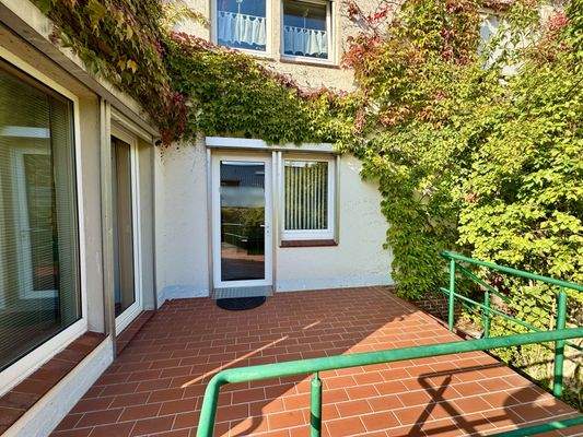 Eingangsbereich zur Praxis