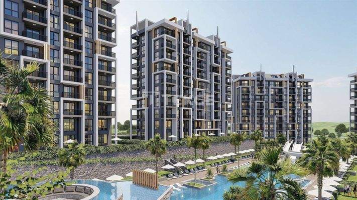 Apartments in a Complex with Rich Facilities in Alanya