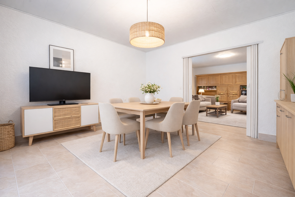 Wohnen/Essen EG virtuell möbliert