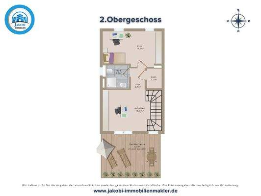 Grundriss 2.Obergeschoss