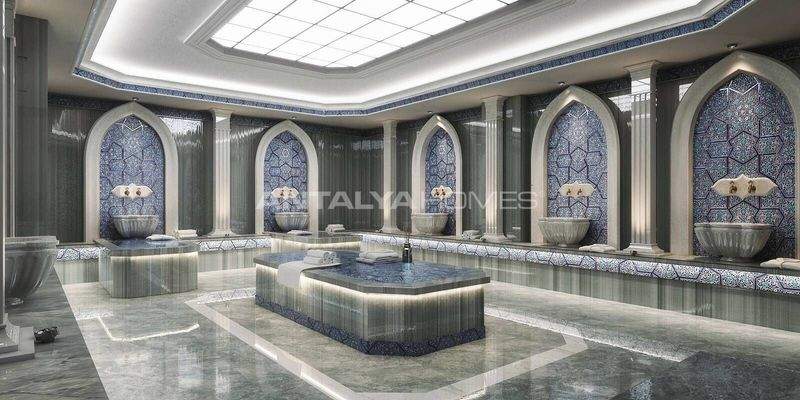 Spacious Real Estate in Complex with Hotel Concept in Alanya