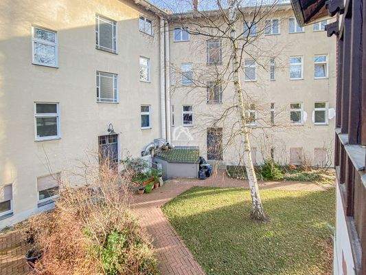 Blick in den Innenhof