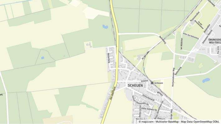 Geolyzer Kartenausschnitt