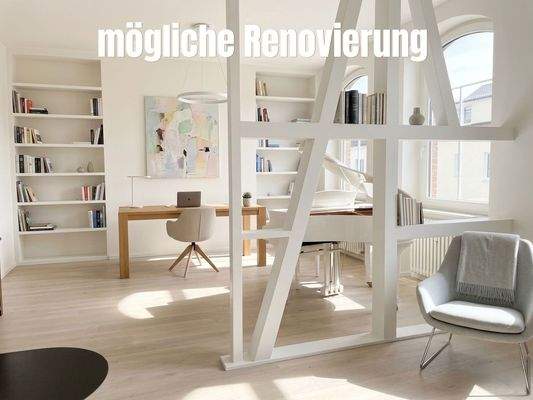 Wohnzimmer renoviert