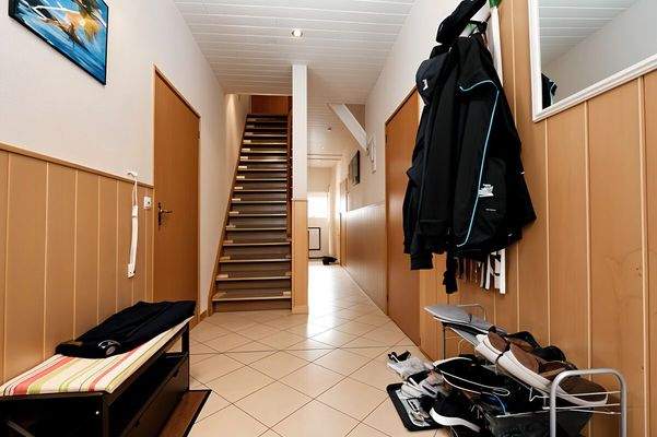 in den zentralen Flurbereich