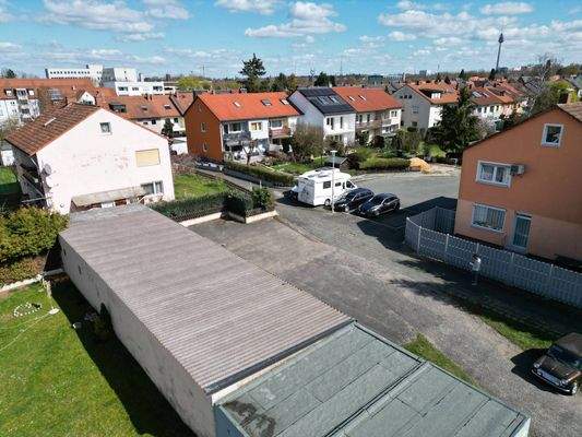 Übersicht zu Lage der Garage