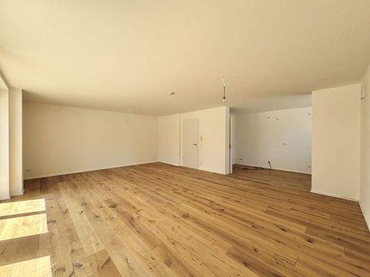 Wohn-/Essbereich mit halboffener Küche