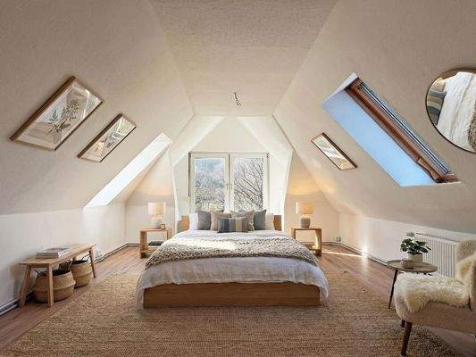 Einrichtungsbeispiel - Schlafzimmer