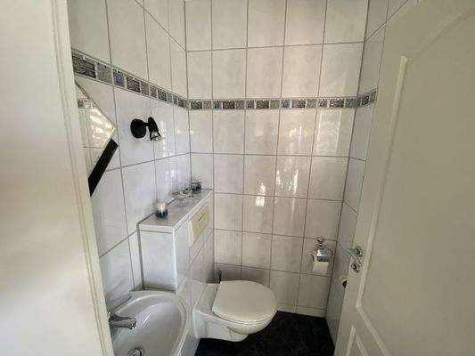 Das renovierte Gäste WC