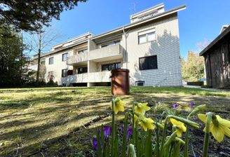 Gartenansicht und Balkone