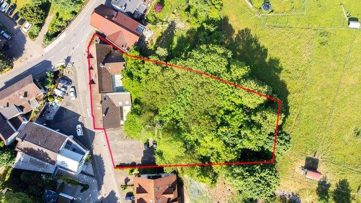 Übersicht Grundstück