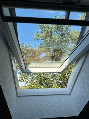 Dachfenster im Spitzboden