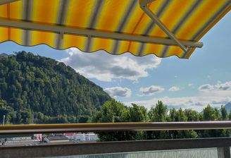 Loggia Blick nach Süden