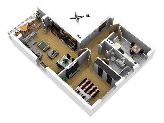 Wohnung Nr. 1 - EG/Hochparterre links