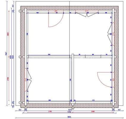 Bild Grundriss Haus B
