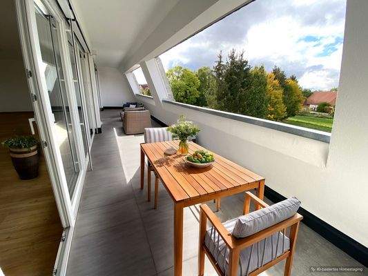 Einrichtungsbeispiel Balkon