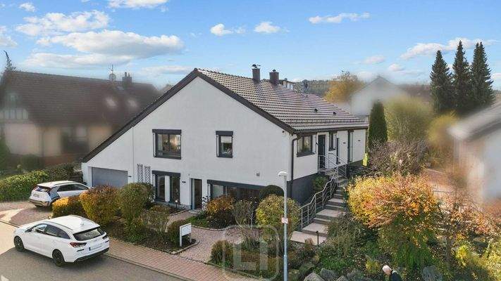 Geschmackvoller Vorgarten