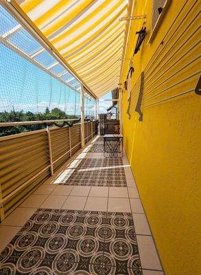 Balkon im Obergeschoss