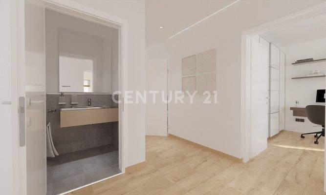 Eingang & WC (visualisiert)