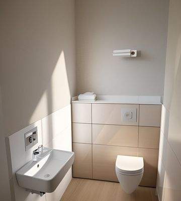 Gäste WC Beispiel Visualisierung