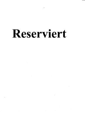 Reserviert