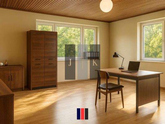 Wohnbüro Innenansicht 2 - Visualisierung