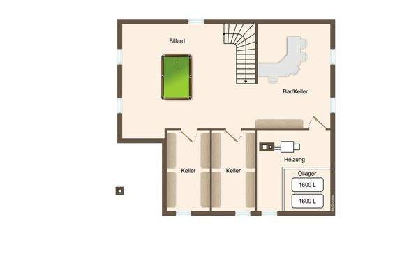 Grundriss Kellergeschoss