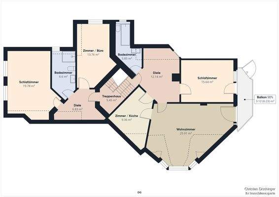 Grundriss Dachgeschoss