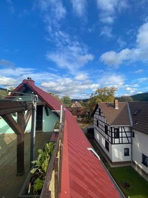 Dachterrasse-Ostblick