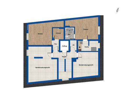 Grundriss Dachgeschoss